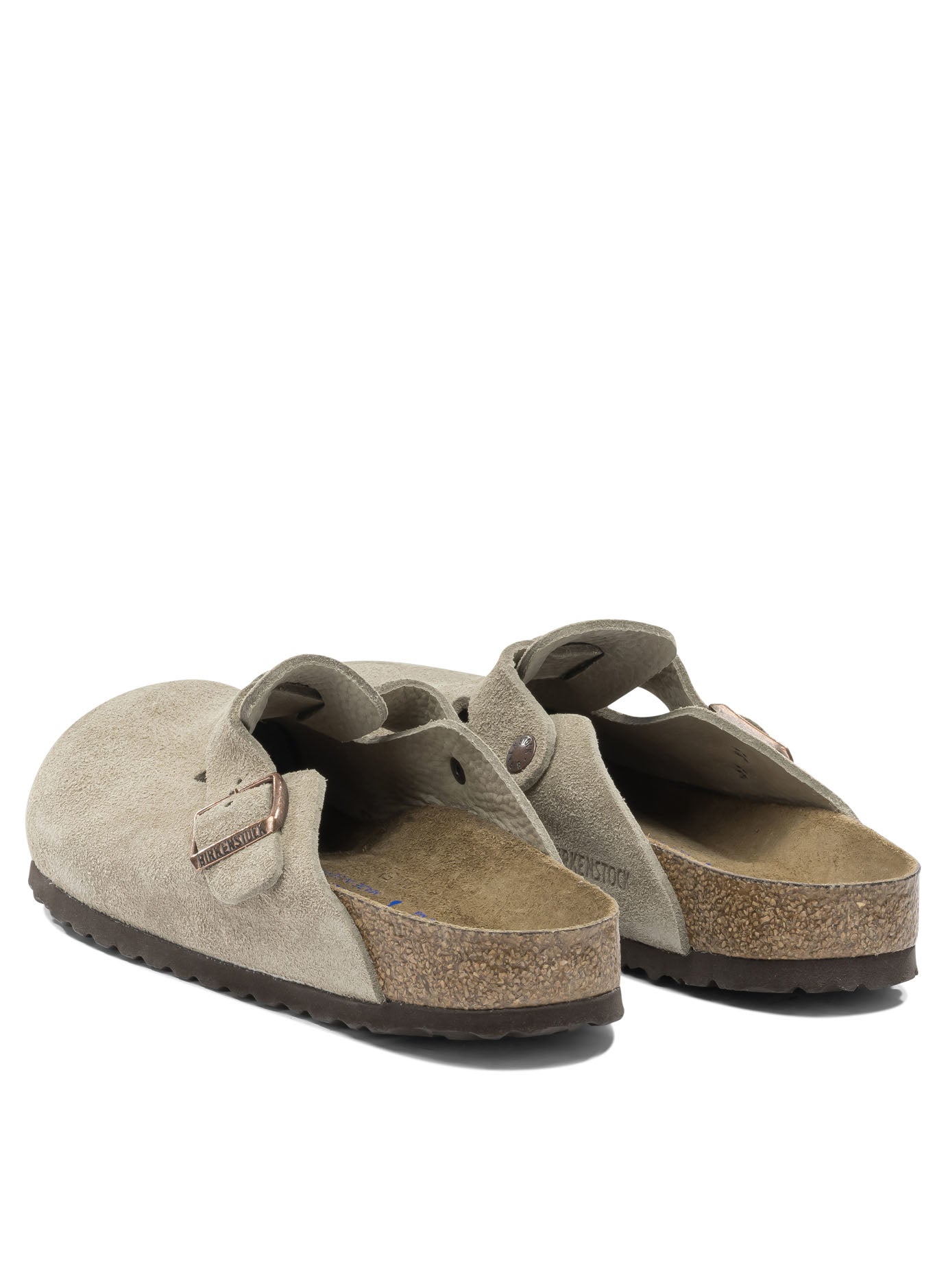 Birkenstock Beige Suede Loafers