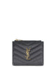 Saint Laurent Saint Laurent Cassandre Matelassé Leather Wallet
