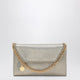 Stella Mccartney Falabella Chain Wallet In Metallic Pyrite