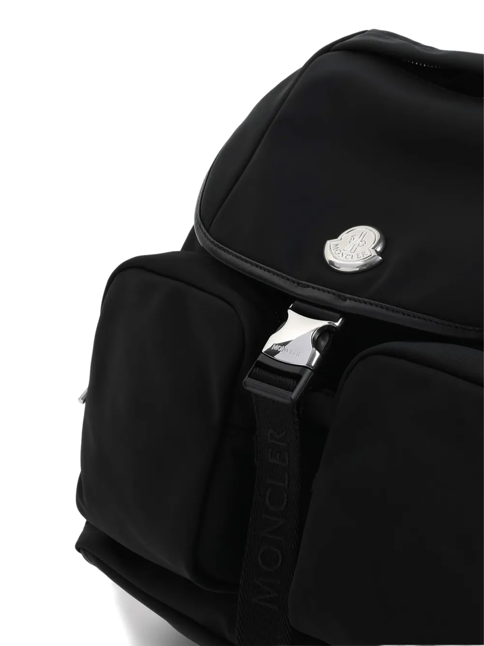 Moncler Black Polyamide Backpack