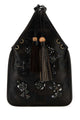 Miu Miu Black Nappa Leather Handbag