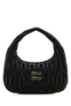 Miu Miu Black Nappa Leather Wander Handbag