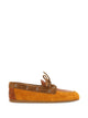 Miu Miu Multicolor Leather And Suede Loafers