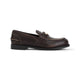 Miu Miu Dark Brown Leather Loafers