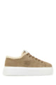 Miu Miu Sneakers In Pelle Scamosciata E Montone