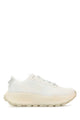 Miu Miu White Fabric Sneakers