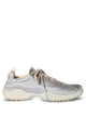 Miu Miu Grey Tech Fabric And Suede Bubble Sneakers
