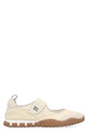 Miu Miu Sand Fabric Tyre Ballerinas