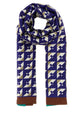 Miu Miu Printed Silk Foulard