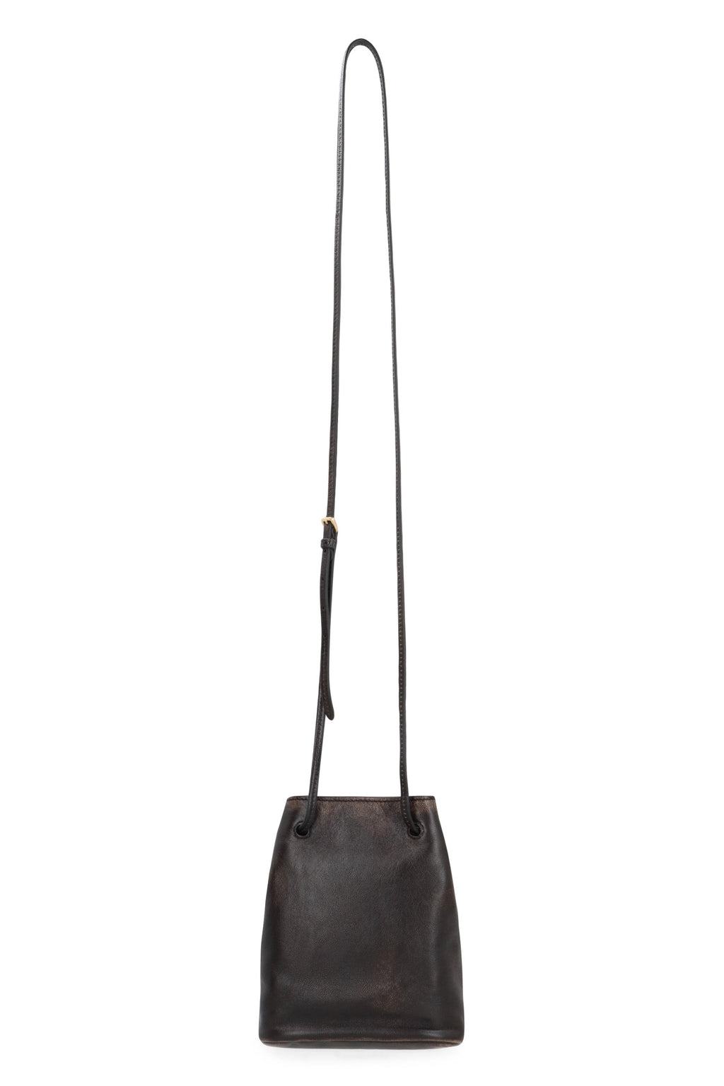Miu Miu Brown Nappa Pouch
