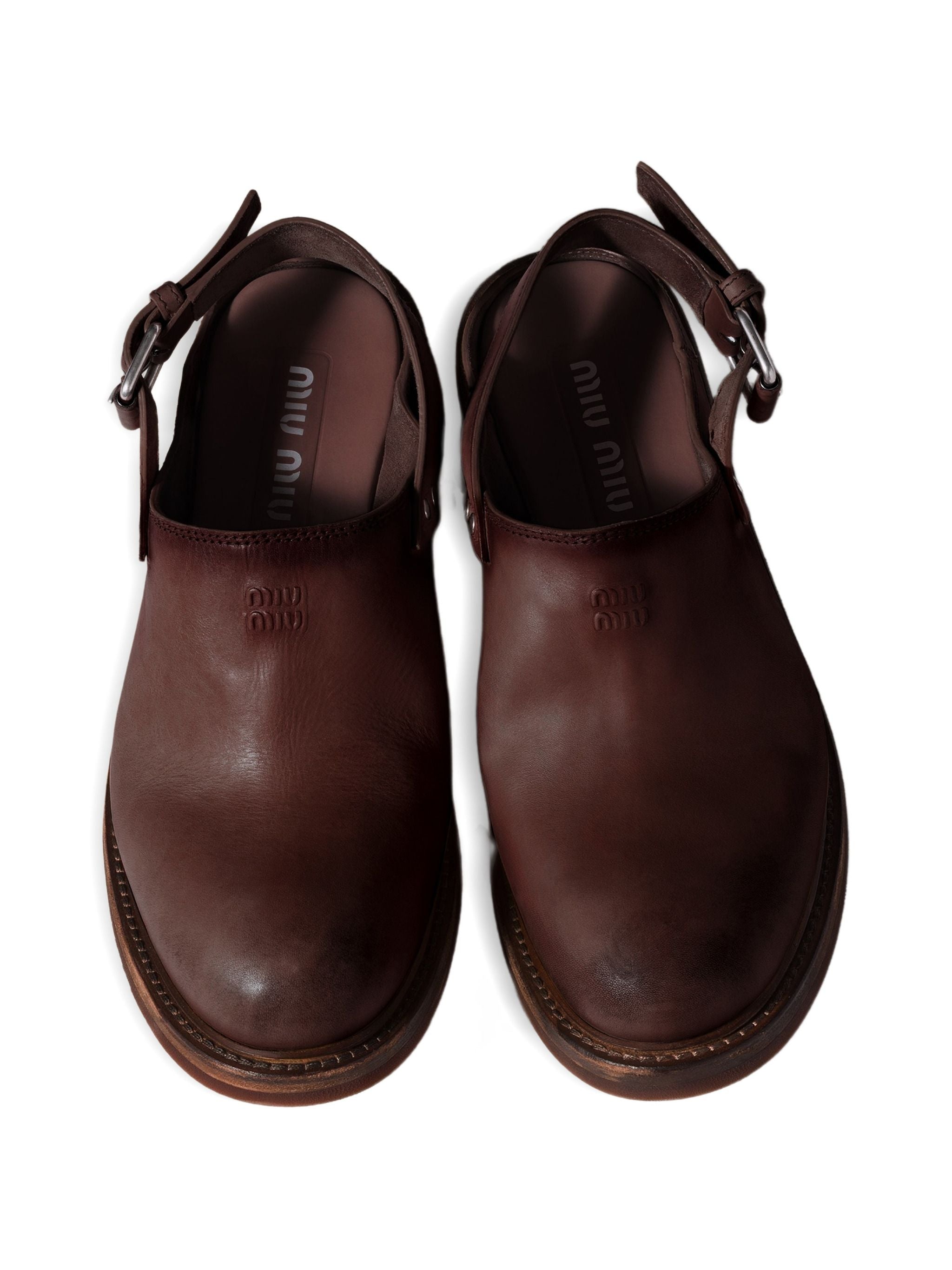 Miu Miu Buckle Mules