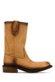 Miu Miu Camel Leather Boots