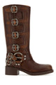 Miu Miu Brown Leather Boots
