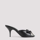 Miu Miu Black Lamb Leather Slippers