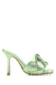 Bottega Veneta Light Green Nappa Leather Lido Sandals