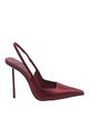 Le Silla Le Silla Red Amelia Pump Slingback