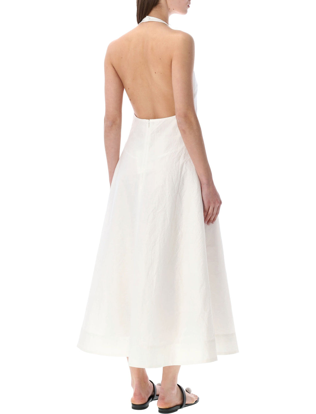 Róhe Halter Dress Cotton