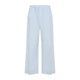 Carven Duck Egg Blue Cotton Pull On Trousers
