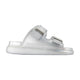 Alexander Mcqueen Hybrid Sandals -  - Rubber - Silver