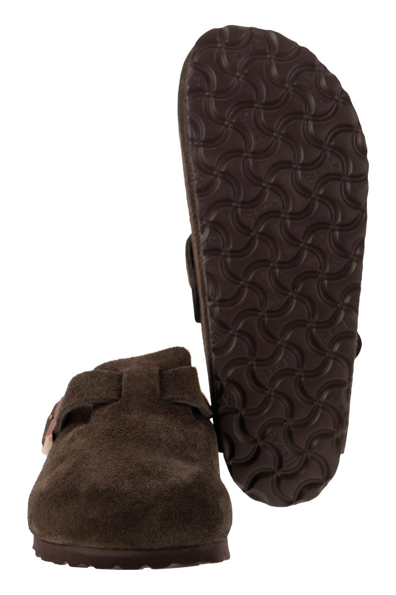 Birkenstock Boston Suede Mules