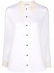 Saint Laurent Chemise Voile Rayure Ajouree