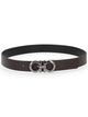 Ferragamo Dark Brown Calf Belt