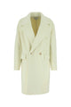Bottega Veneta Ivory Wool Blend Coat