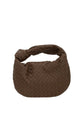 Bottega Veneta Teen Jodie Intrecciato Nocciola Gold Leather Bag