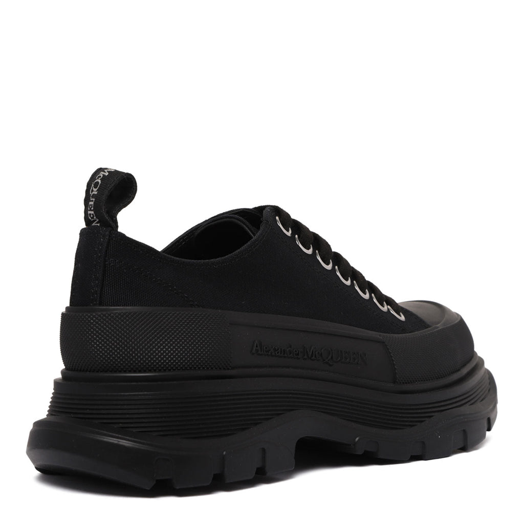 Alexander Mcqueen Black Cotton Sneakers