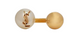 Saint Laurent Cassandre Pearl And Ball Ring