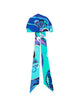 Emilio Pucci Orchidee Print Silk Bandana Hat