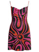 Emilio Pucci Marmo Fuchsia Viscose Elastane Short Dress