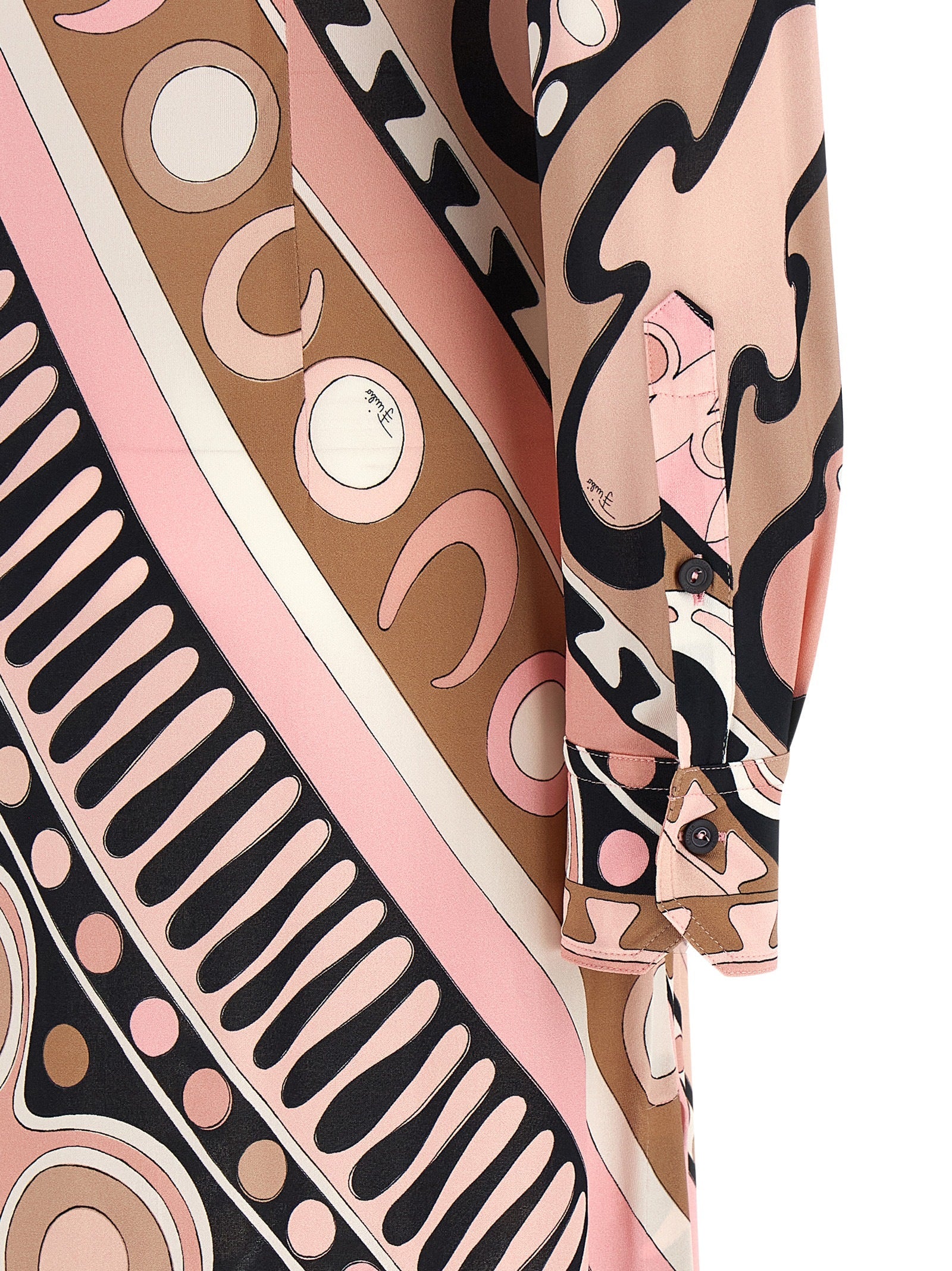 Emilio Pucci 'Soleil' Print Chemisier Dress