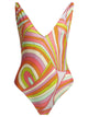 Emilio Pucci "Marmo" One-Piece Swimsuit