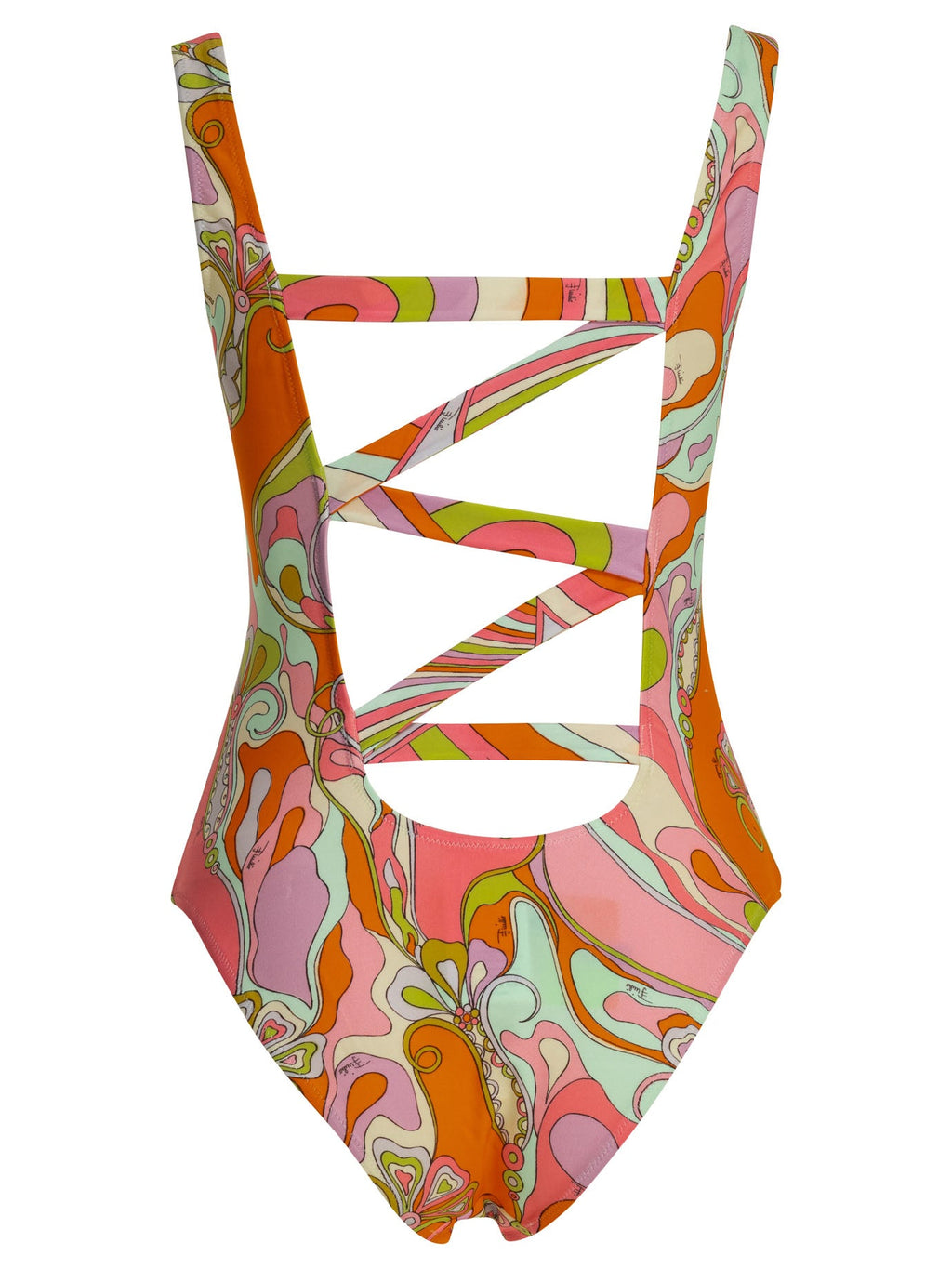 Emilio Pucci "Orchidee" One-Piece Swimsuit