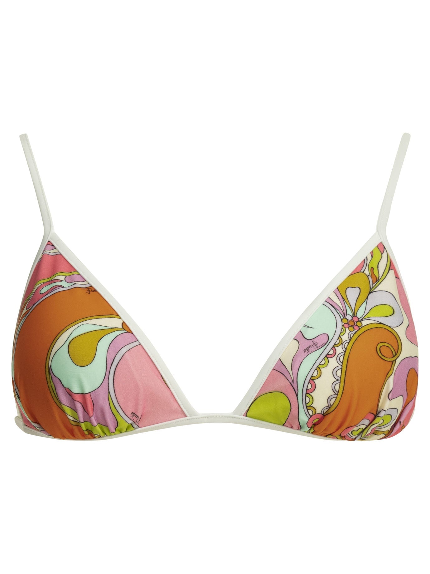 Emilio Pucci "Orchidee" Bikini Top