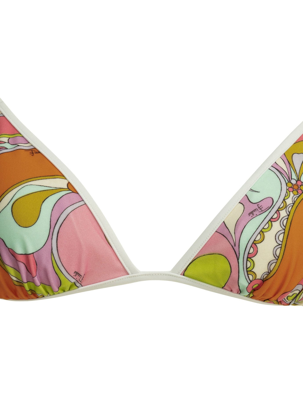 Emilio Pucci "Orchidee" Bikini Top
