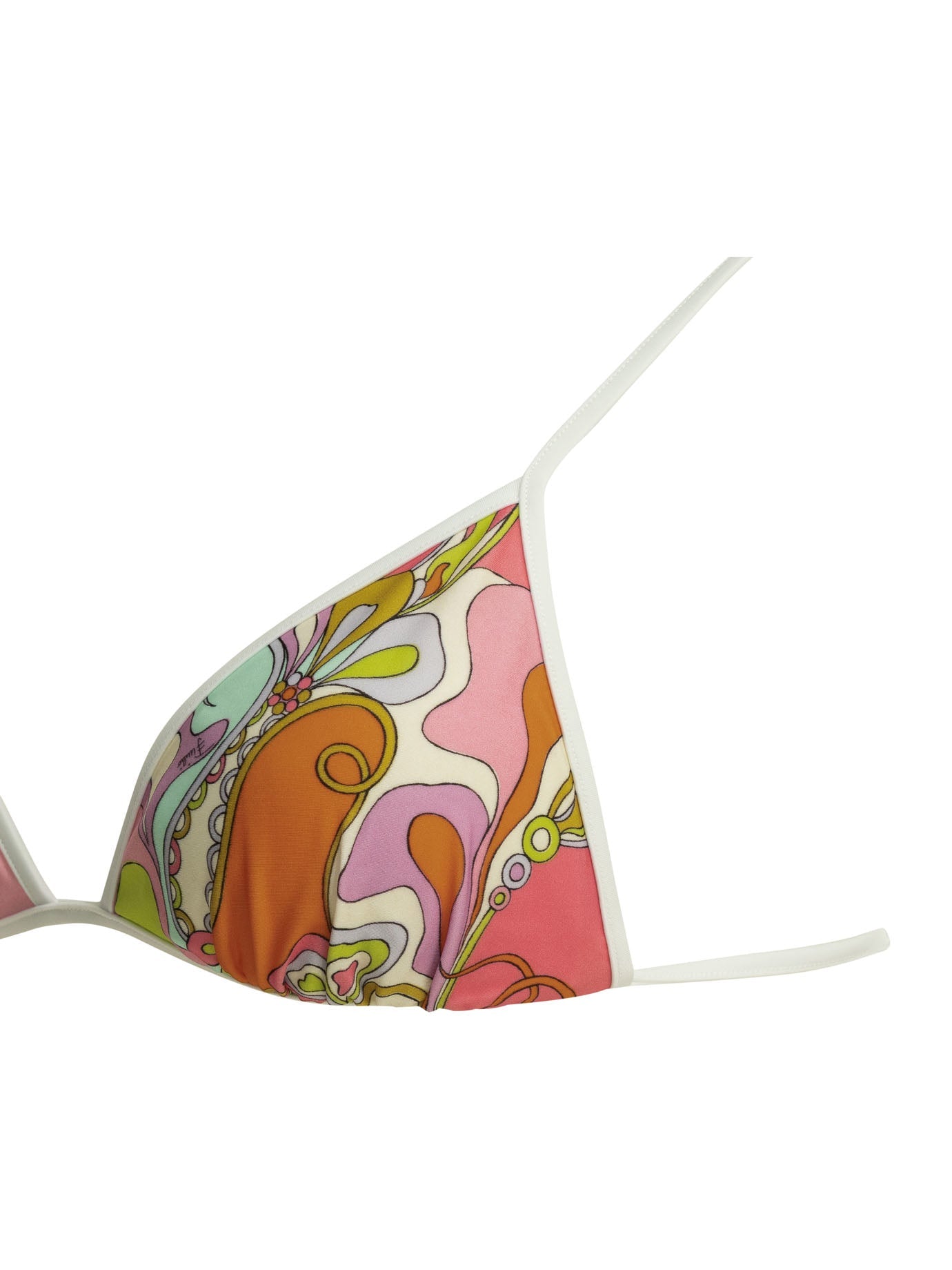 Emilio Pucci "Orchidee" Bikini Top
