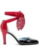 Valentino Garavani Two-Tone Leather Foliefoliage Pumps