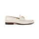 Valentino Garavani Ivory Leather Vlogo Loafers