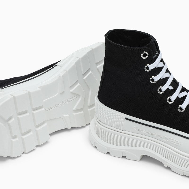 Alexander Mcqueen Black Canvas Canvas Sack Sneakers
