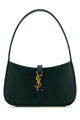 Saint Laurent Bottle Green Leather Mini Le 5 Ã  7 Handbag