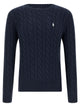Polo Ralph Lauren Cotton Braided Sweater