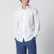 Xacus Tailor Fit Linen Shirt White