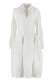 Bottega Veneta White Viscose Blend Dress