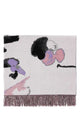 Alexander Mcqueen Embroidered Wool Blend Blanket