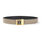Saint Laurent Dove Grey Leather Belt