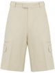 Alexander Mcqueen Elegant Beige Shorts