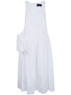 Simone Rocha "Pressed Rosette" Tapered Back Flounce Dress
