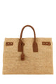 Saint Laurent Raffia Medium Sac De Jour Shopping Bag